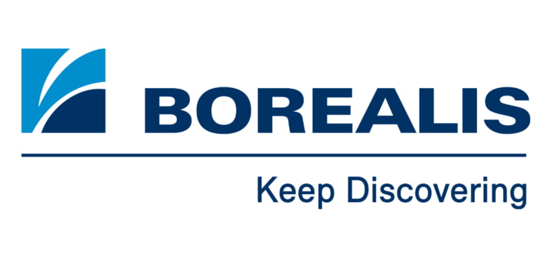 Borealis Logo Blau