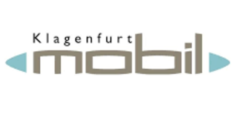 Klagenfurt mobil Logo braun hellblau