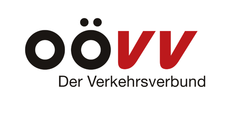 oövv Verkehrsverbund Logo schwarz und rot