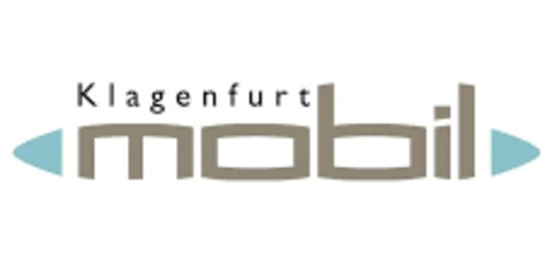 Klagenfurt mobil Logo braun hellblau